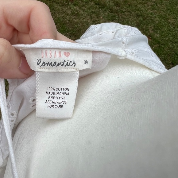 LAST CHANCE 7/31 White Eyelet Top - Picture 8 of 8